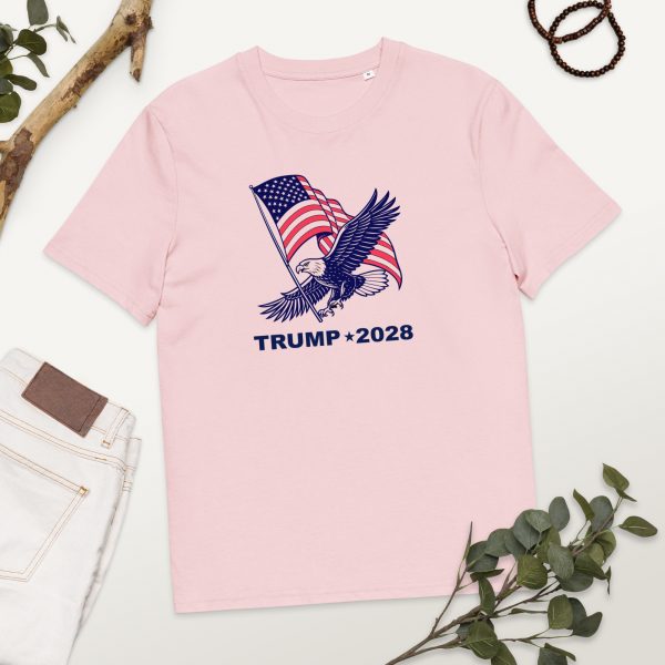 TRUMP 2028 Unisex organic ribbed neck t-shirt - Image 13