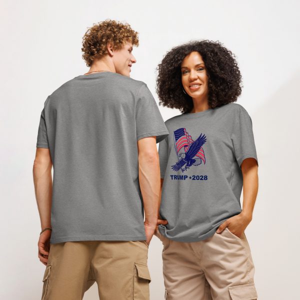 TRUMP 2028 Unisex organic ribbed neck t-shirt - Image 9