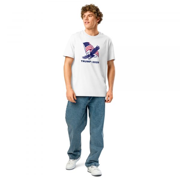 TRUMP 2028 Unisex organic ribbed neck t-shirt - Image 7