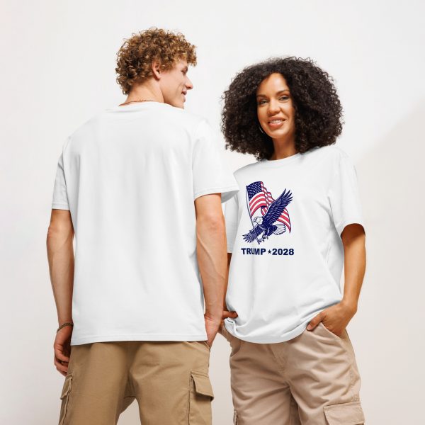 TRUMP 2028 Unisex organic ribbed neck t-shirt - Image 6