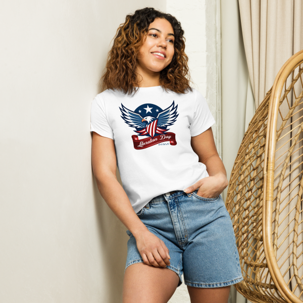 Liberation Day Women’s Graphic t-shirt - Image 2