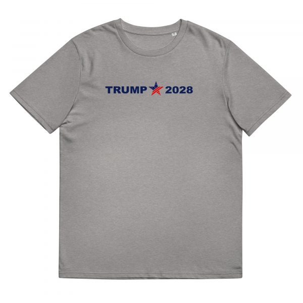 TRUMP 2028 Patriotic Star Unisex organic ribbed neck t-shirt
